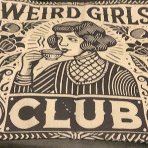 WEIRD GIRLS CLUB TOTE BAG. NEW W/O TAGS